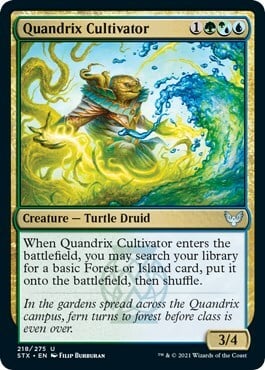 Coltivatore di Quandrix Card Front