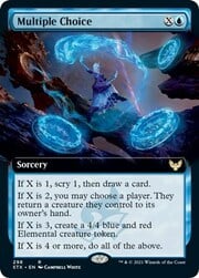 Multiple Choice · Extended Art 298