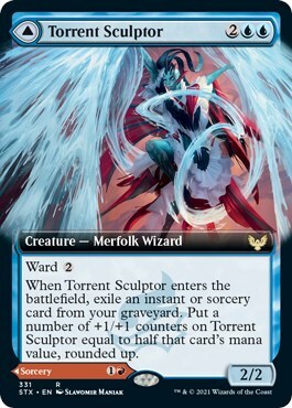 Torrent Sculptor // Flamethrower Sonata Card Front