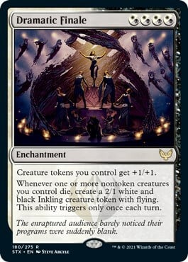 Dramatic Finale Card Front