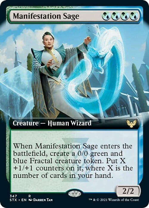 Manifestation Sage Card Front