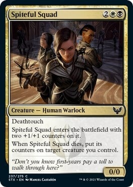 Spiteful Squad Card Front