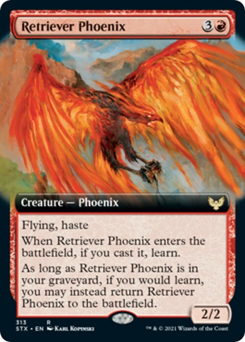 Retriever Phoenix Card Front