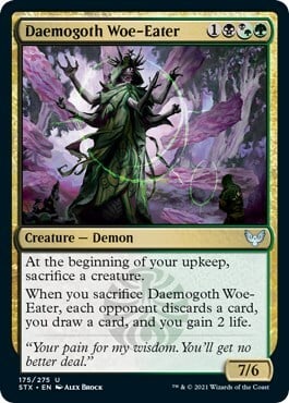 Daemogoth Woe-Eater Card Front