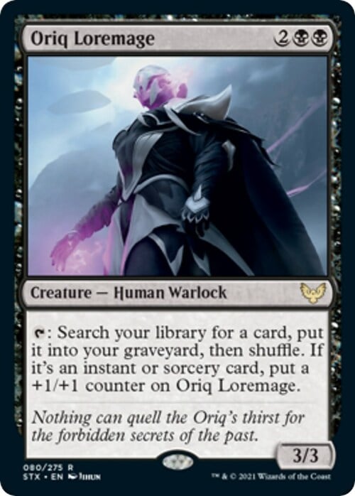 Oriq Loremage Card Front