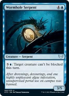 Wormhole Serpent Card Front