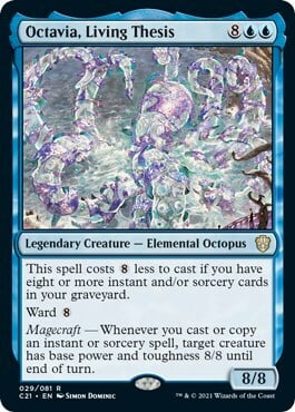 Octavia, Living Thesis Card Front