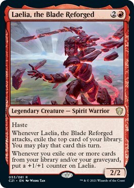 Laelia, the Blade Reforged Card Front