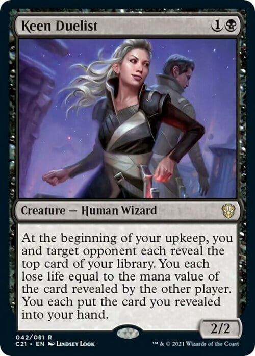 Keen Duelist Card Front