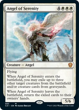Angel of Serenity Card Front
