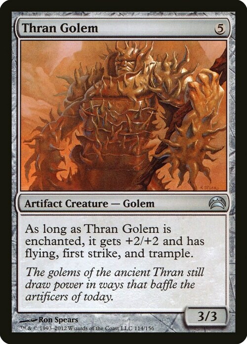 Thran Golem Card Front