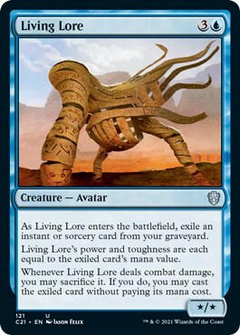 Living Lore Card Front