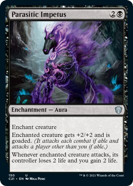 Parasitic Impetus Card Front