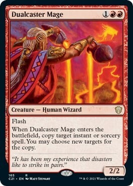 Dualcaster Mage Card Front