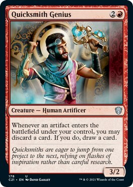 Quicksmith Genius Card Front