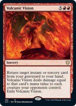 Volcanic Vision Card Front