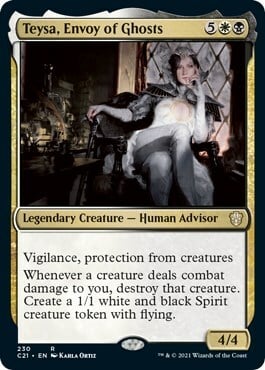 Teysa, Envoy of Ghosts Card Front
