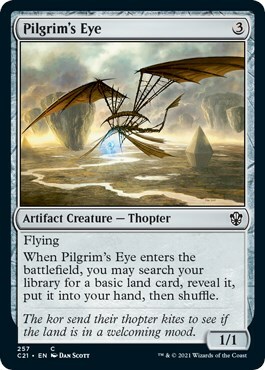 Pilgrim's Eye Card Front