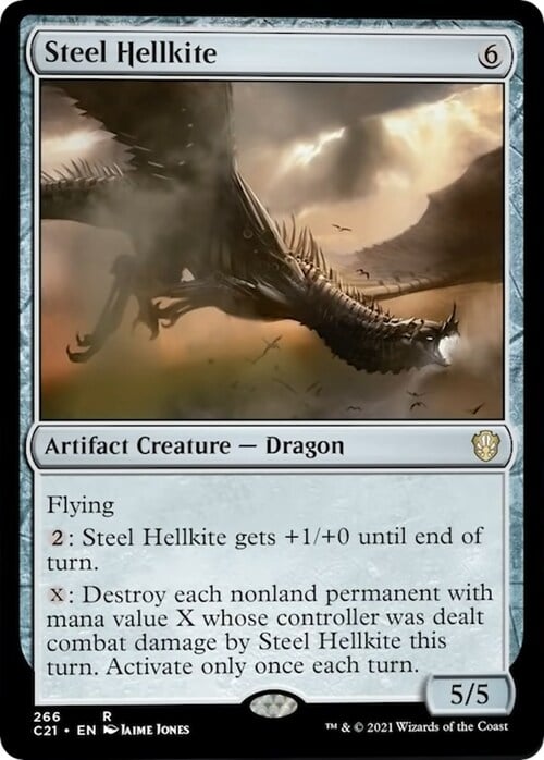 Steel Hellkite Card Front