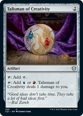 Talisman of Creativity Card Front