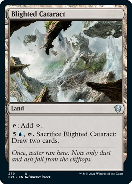 Blighted Cataract Card Front