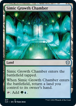 Simic Growth Chamber Card Front