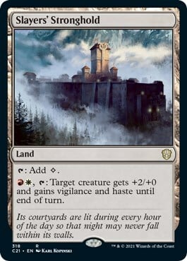 Slayers' Stronghold Card Front