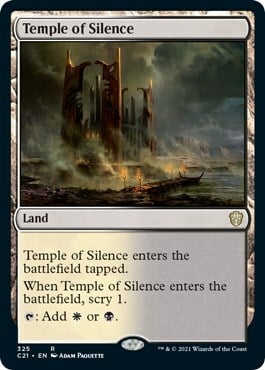 Tempio del Silenzio Card Front
