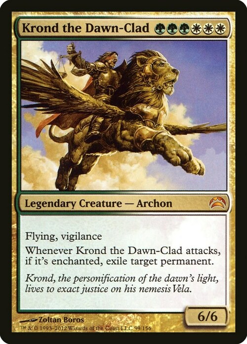 Krond the Dawn-Clad Card Front