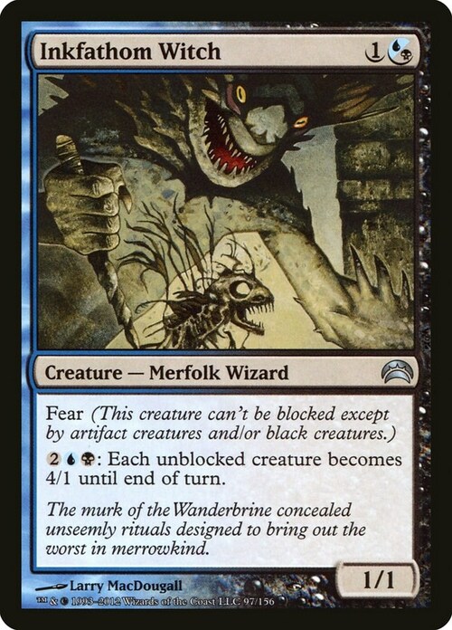 Inkfathom Witch Card Front