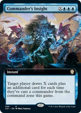 Commander's Insight Card Front