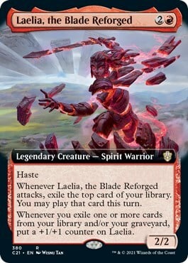 Laelia, la Lama Riforgiata Card Front