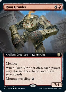 Ruin Grinder Card Front