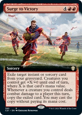 Surge to Victory Card Front