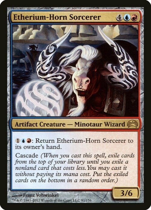 Etherium-Horn Sorcerer Card Front