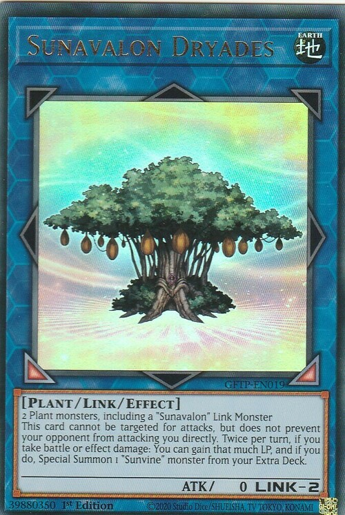 Sunavalon Dryades Card Front