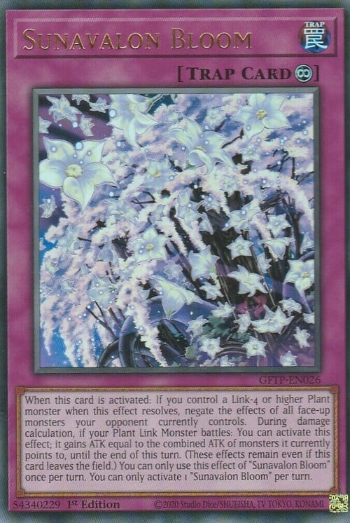 Sunavalon Bloom Card Front