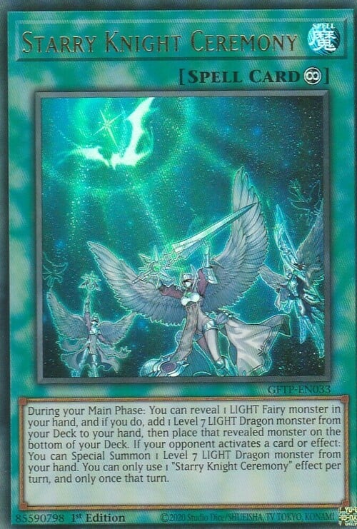 Cerimonia Cavaliere Stellato Card Front