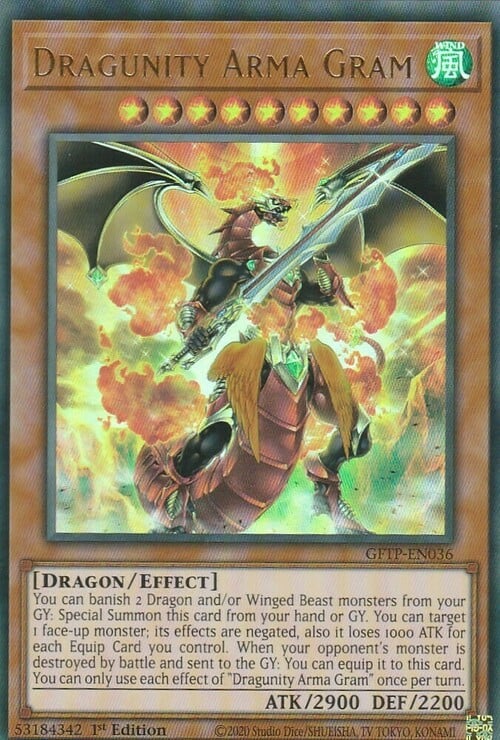 Gram Arma Dragunità Card Front