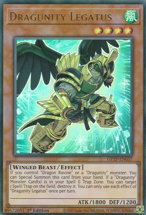 Legato Dragunità Card Front