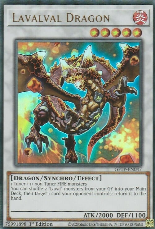 Drago Lavalval Card Front