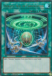 Hieratic Seal of Convocation · Ultra Rare 054