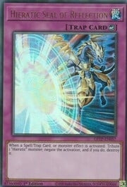 Hieratic Seal of Reflection · Ultra Rare 057
