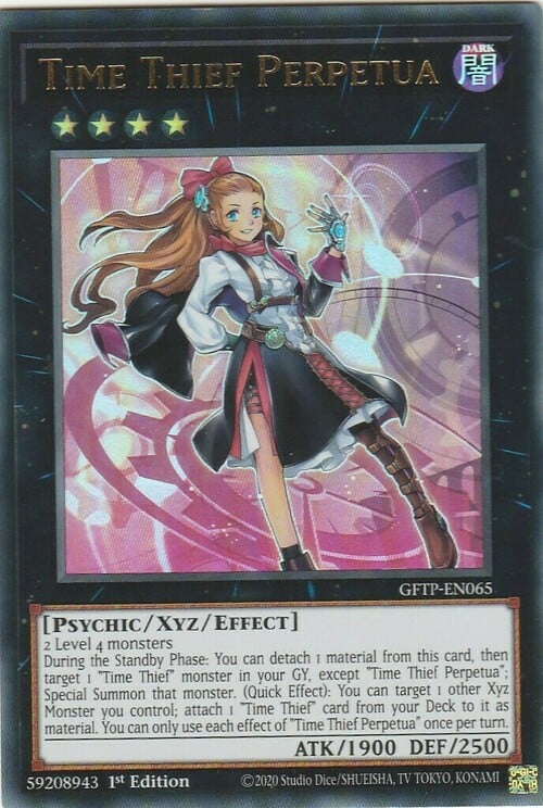 Time Thief Perpetua Card Front