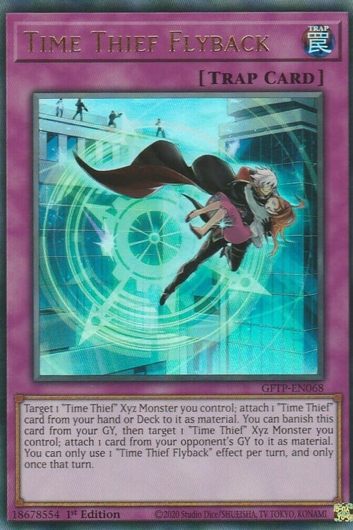 Time Thief Flyback Card Front