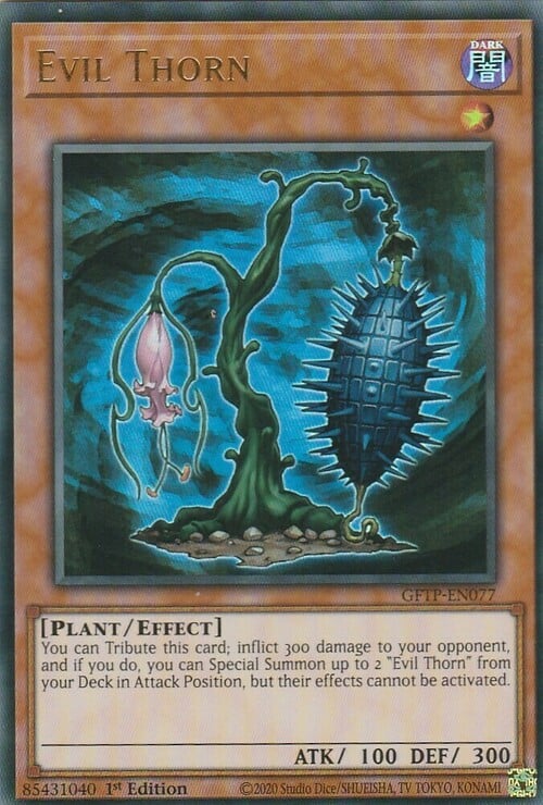 Evil Thorn Card Front