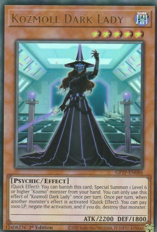 Kozmoll Dark Lady Card Front