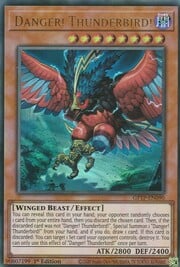 Danger! Thunderbird! · Ultra Rare 090