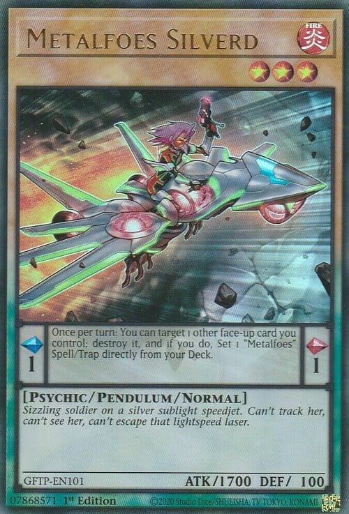 Metalfosi Argentuccello Card Front