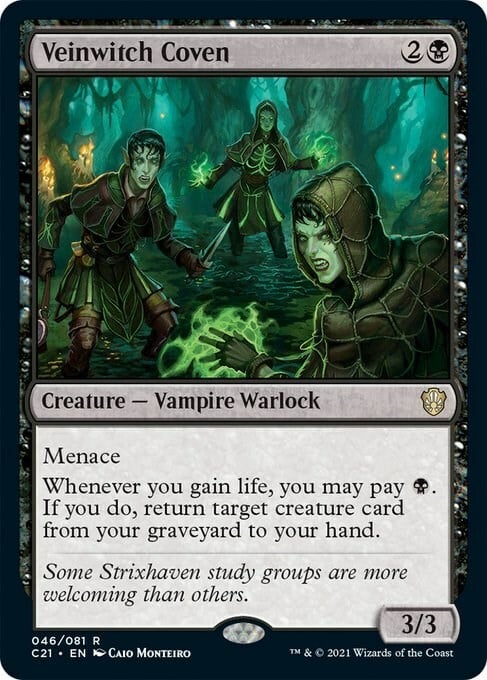 Veinwitch Coven Card Front